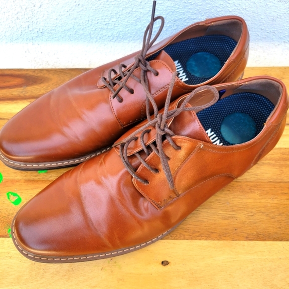 Nunn Bush Since Calderone Plain Toe Oxford Men's Shoes Size 12 - Picture 13 of 16